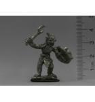 Bugbear with Spiked Shield pewter