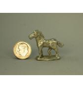 Small Horse Walking pewter