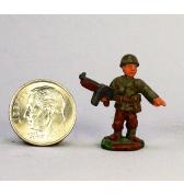 Infantry with Thompson Machine Gun painted