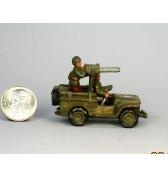 Jeep with 50 Cal. MG painted