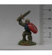 Dwarf in Plate with Sword painted