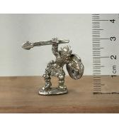 Goblin with Spear Attacking pewter