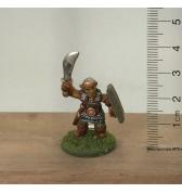 Goblin with Scimitar and Square Shield painted
