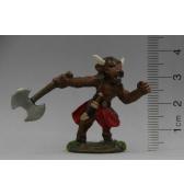Minotaur with Axe painted
