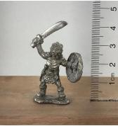 Orc with Raised Scimitar pewter