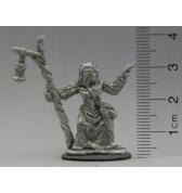 Female Wizard pewter