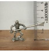 Skeleton with Spear pewter